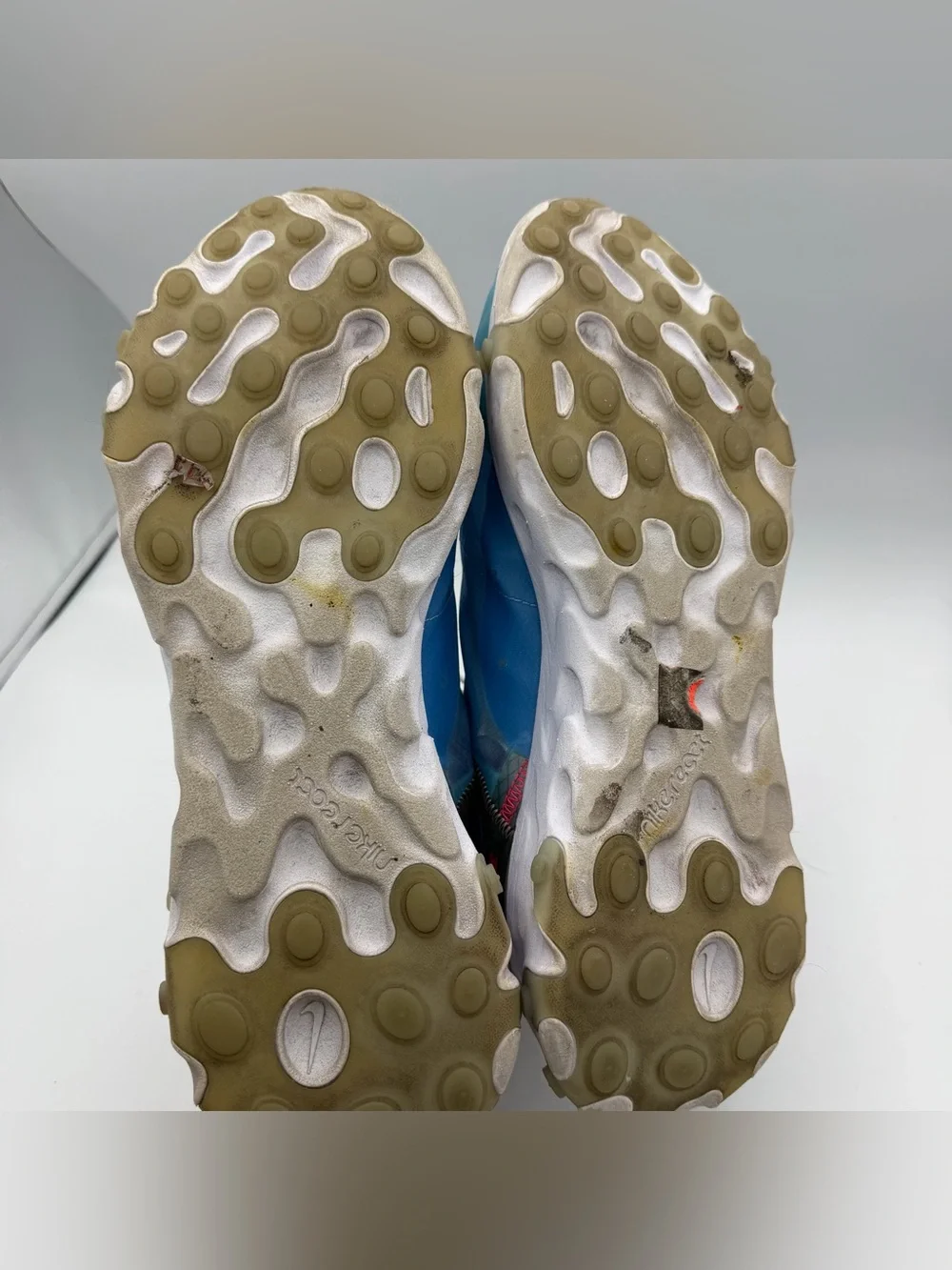 Nike‎ React Element 87 Running Shoes Royal Tint Blue Grey AQ1090-400 Mens 10.5
